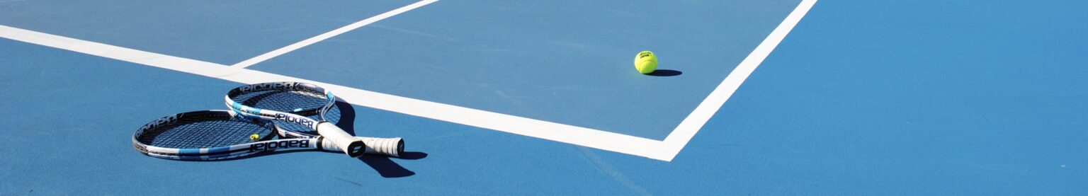 Blue Tennis Court